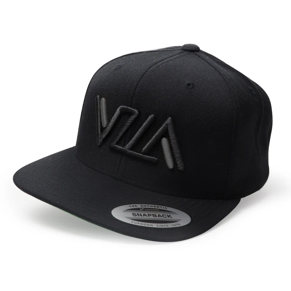 VZLA BLK Flat Bill Snapback Hat - Image 5