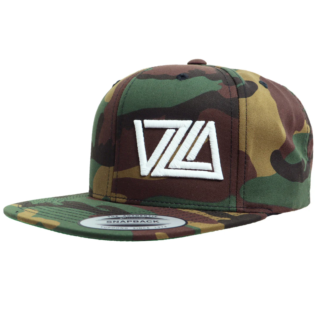VZLA Flat Bill Snapback Hat (Camouflage) - Image 4