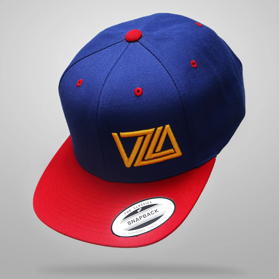 VZLA Flat Bill Snapback Hat (Tricolor) - Image 4