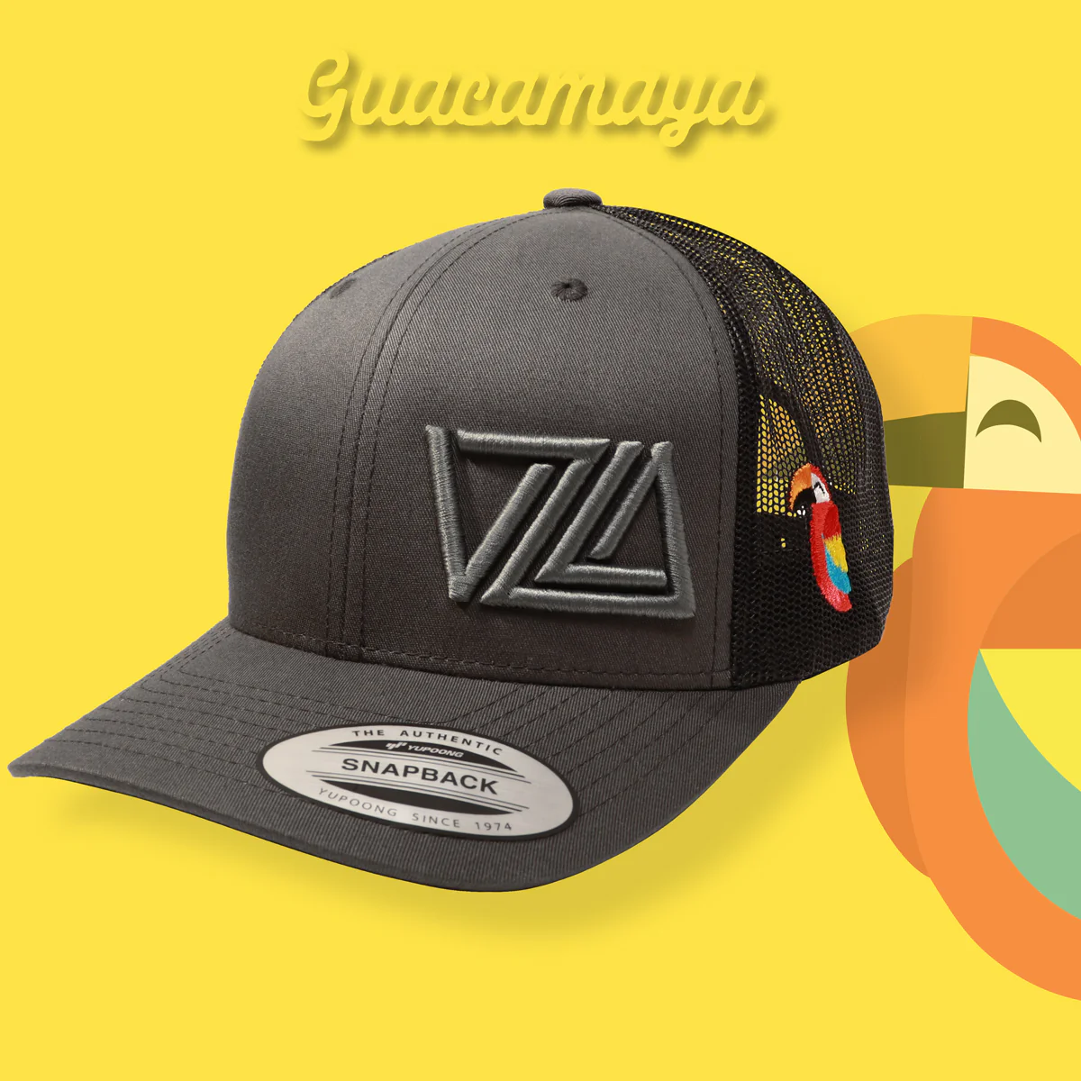 VZLA Trucker Hat (Guacamaya) - Image 4