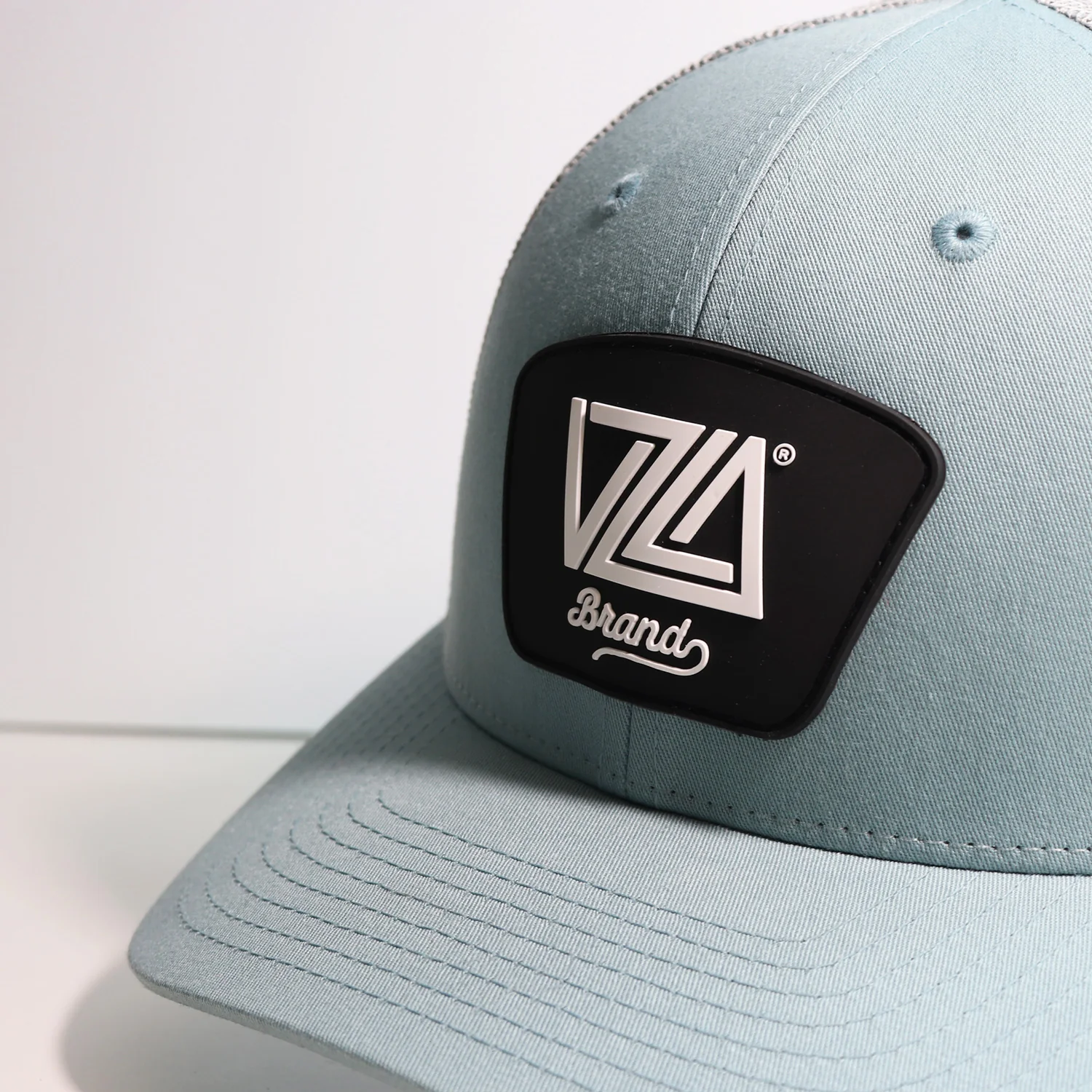 VZLA Trucker Hat - Smoke Blue - Image 3